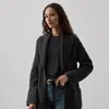 Ralph Lauren Embroidered Shawl-collar Cardigan In Black