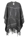 Ralph Lauren Eqstrn Jcqrd Cape In Gray