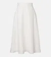 Ralph Lauren Erica Linen A-line Midi Skirt