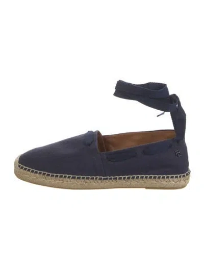 Pre-owned Ralph Lauren Espadrilles In Blue