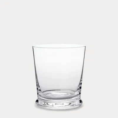 Ralph Lauren Ethan Double-old-fashioned Glass In Blue