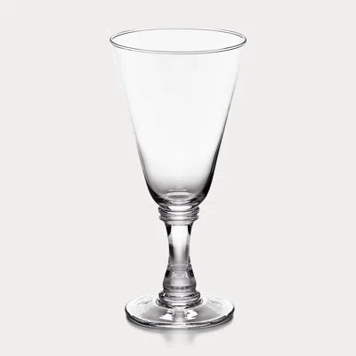 Ralph Lauren Ethan Red Wine Glass In White