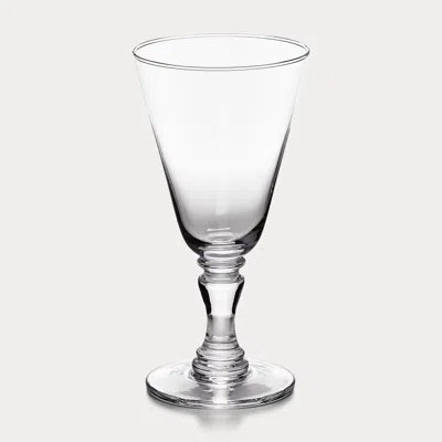 Ralph Lauren Ethan White Wine Glass In Clear In Transparent