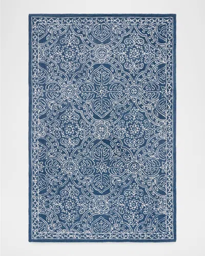 Ralph Lauren Etienne Hand-tufted Rug In Blue