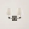 Ralph Lauren Evans Double-arm Sconce In White
