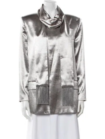 Pre-owned Ralph Lauren Evening Jacket In Silver