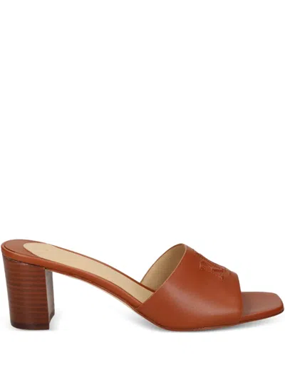 Ralph Lauren Everley Embossed Sandals