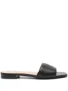 Ralph Lauren Everley Sld Sandals Slide In Black