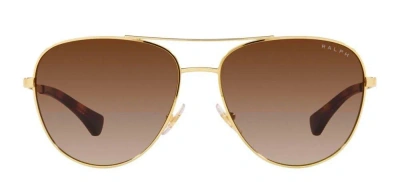 Ralph Lauren Eyewear Aviator Frame Sunglasses In Multi