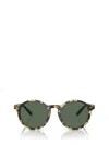 RALPH LAUREN EYEWEAR POLO RALPH LAUREN EYEWEAR ROUND FRAME SUNGLASSES