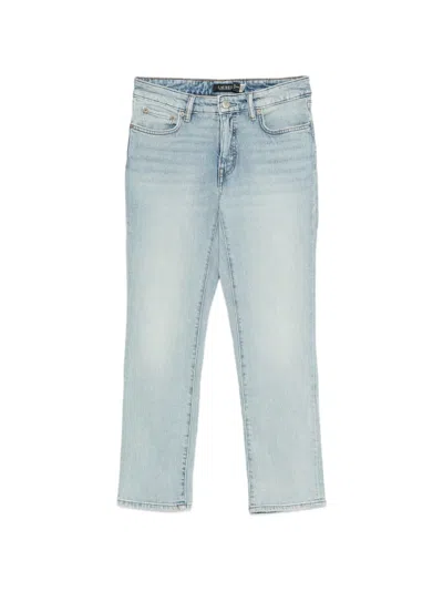 Ralph Lauren Faded Jeans In Brown