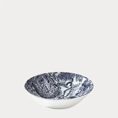 Ralph Lauren Faded Peony Cereal Bowl In Indigo In Blue