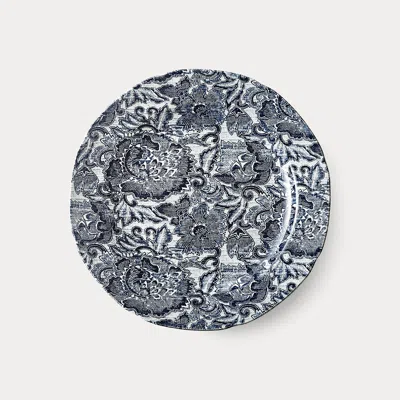 Ralph Lauren Faded Peony Dinner Plate In Indigo In Multi