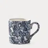 Ralph Lauren Faded Peony Mug In Blue