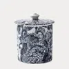 Polo Ralph Lauren Faded Peony Sugar Pot In Black