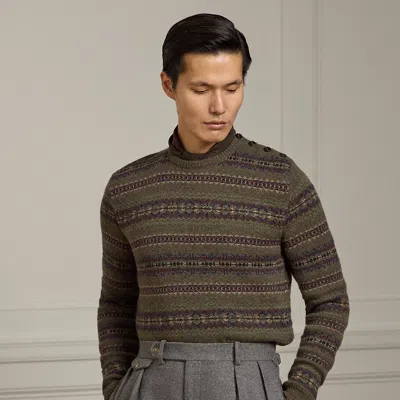 Ralph Lauren Fair Isle Cashmere-wool Sweater In Cortina Multi