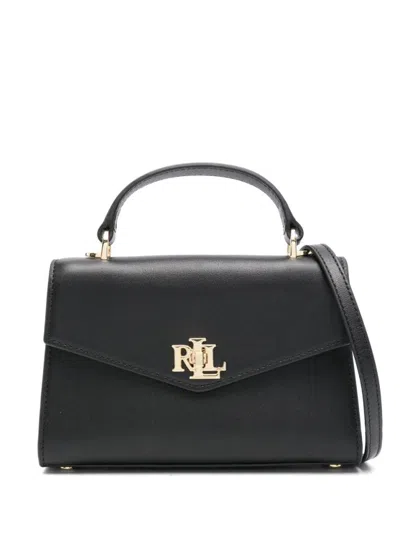 Ralph Lauren Farrah Sm Satchel Small In Black