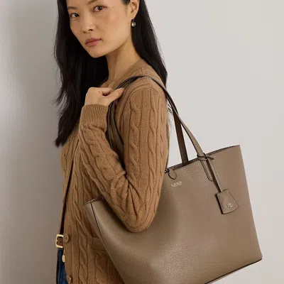 Ralph Lauren Faux-leather Large Reversible Tote Bag