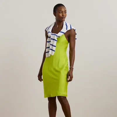 Ralph Lauren Featherweight Charmeuse Slip Dress