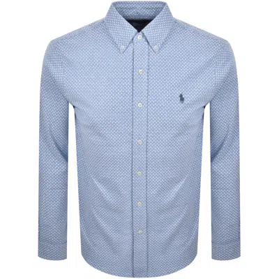 Ralph Lauren Featherweight Long Sleeve Shirt Blue