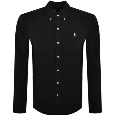 Ralph Lauren Featherweight Mesh Shirt Black