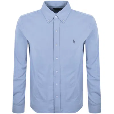 Ralph Lauren Featherweight Mesh Shirt Blue