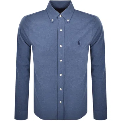 Ralph Lauren Featherweight Mesh Shirt Blue