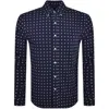 RALPH LAUREN RALPH LAUREN FEATHERWEIGHT MESH SHIRT NAVY