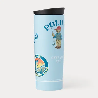 Ralph Lauren Fishing Polo Bear Tumbler In Blue