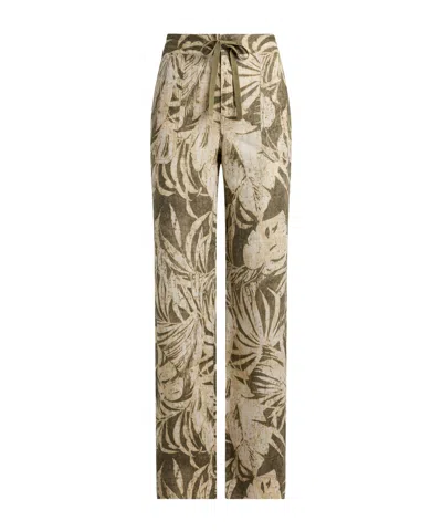 Ralph Lauren Fitted Cargo Pants In Nude