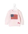 Ralph Lauren Flag Pattern Pullover In Multi