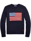 Ralph Lauren Flag Cashmere Knit Sweater
