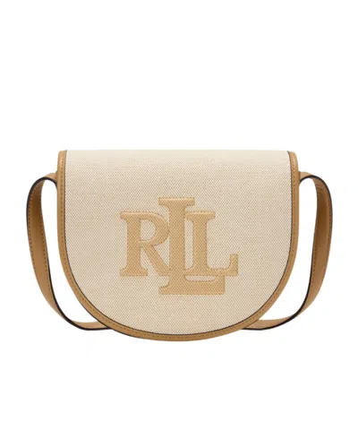 Ralph Lauren Flap Shoulder Bag In Brown