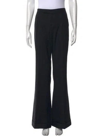 Pre-owned Ralph Lauren Flared Pants In Black