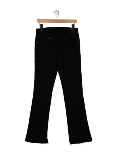 Pre-owned Ralph Lauren Flared Pants In Black