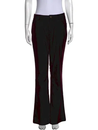 Pre-owned Ralph Lauren Flared Pants In Black