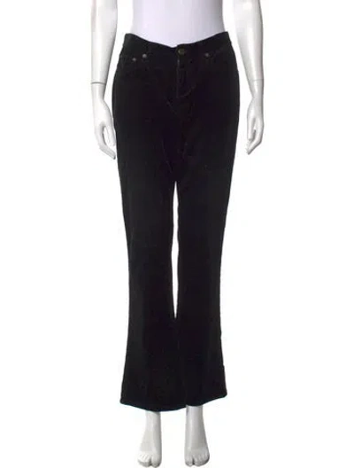 Pre-owned Ralph Lauren Flared Pants In Black