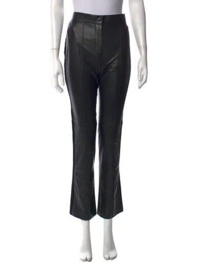 Pre-owned Ralph Lauren Flared Pants In Black