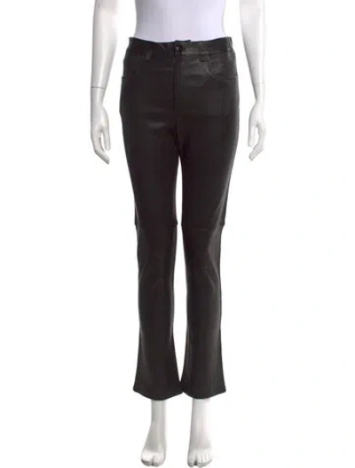 Pre-owned Ralph Lauren Flared Pants In Black