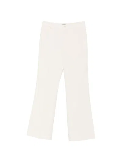 Ralph Lauren Flared Trousers In White