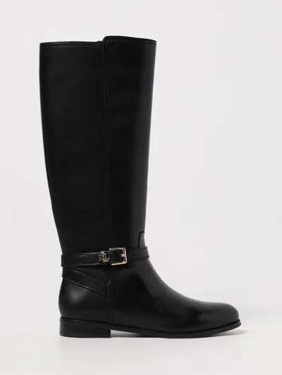 RALPH LAUREN BOOTS LAUREN RALPH LAUREN WOMAN COLOR BLACK,H48359002