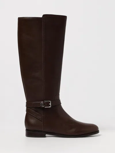 RALPH LAUREN BOOTS LAUREN RALPH LAUREN WOMAN COLOR BROWN,H48354032