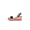 Polo Ralph Lauren Ralph Lauren Flat Shoes Black In Nero Neri E Grigi