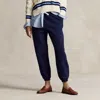 Polo Ralph Lauren Fleece Athletic Pant In Cruise Navy