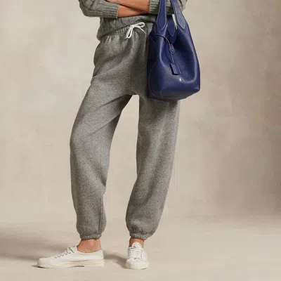 Ralph Lauren Fleece Drawstring Sweatpant In Green