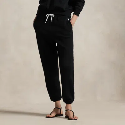 Polo Ralph Lauren Fleece Drawstring Sweatpant In Polo Black