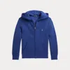 Ralph Lauren Kids' Fleece Full-zip Hoodie In Blue