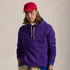 Polo Ralph Lauren Fleece Hoodie In Chalet Purple