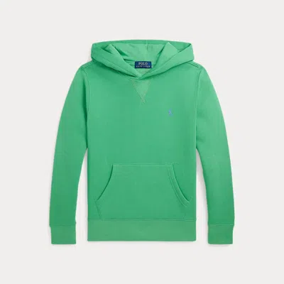 Ralph Lauren Kids' Fleece Hoodie In Green