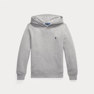 Polo Ralph Lauren Kids' Fleece Hoodie In Grey